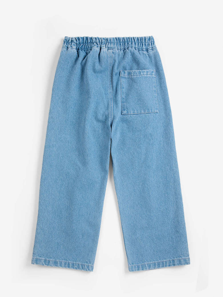 Bobo Choses - kids - embossed denim pants