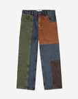 Bobo Choses - kids - colorblock denim pants - multicolor