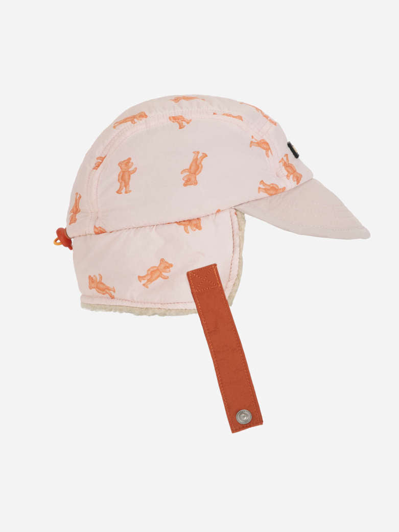 Bobo Choses - baby - softpaw allover wintercap - light pink