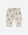 Bobo Choses - baby - kaleidoscope allover quilted pants - white