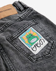 Bobo Choses - kids - beast tag denim pants