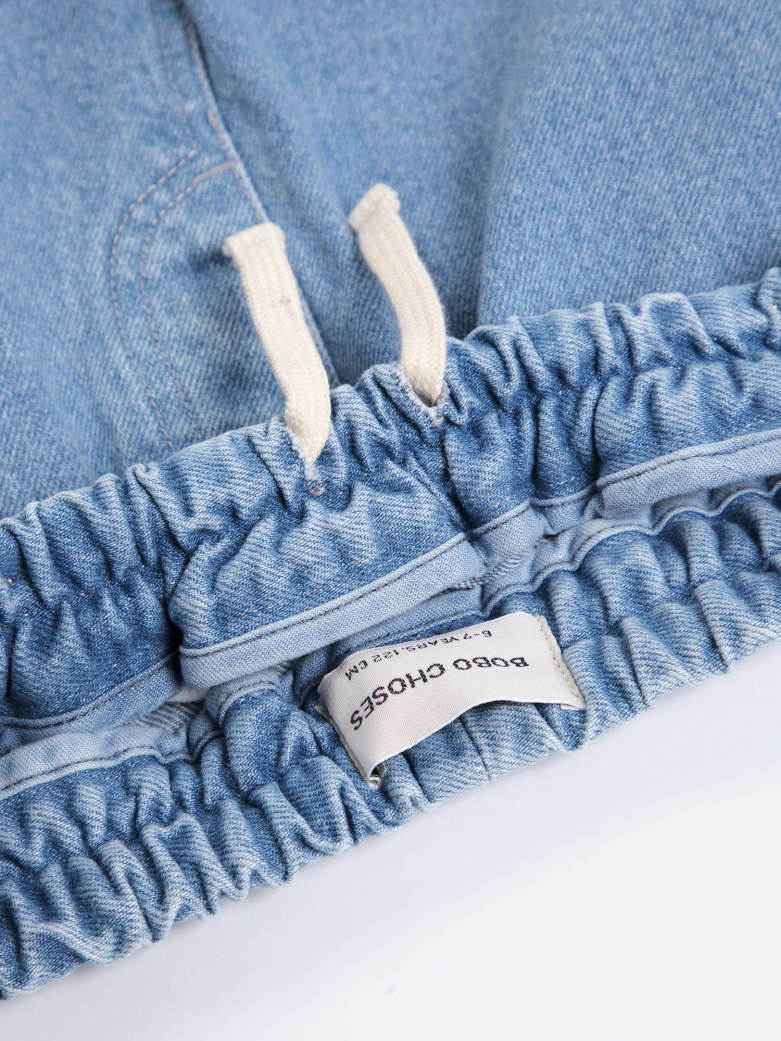Bobo Choses - kids - embossed denim pants