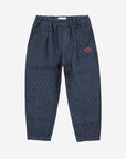 Bobo Choses - kids - tic tac toe denim pants - navy blue