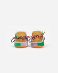 Bobo Choses - baby - colorblock booties - multicolor