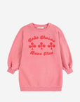 Bobo Choses - kids - have fun sweatshirt dress - pink
