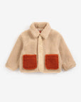 Bobo Choses - baby - softpaw monster sheepskin reversible jacket