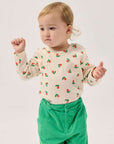 Bobo Choses - baby - mush monsters duo corduroy pants