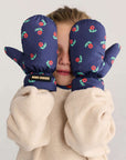 Bobo Choses - kids - stamps bloom allover mittens