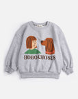 Bobo Choses - kids - Friends In A Pickle sweatshirt