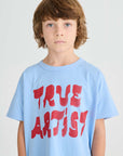 True Artist - T-shirt nº01 - skyride blue