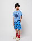 Bobo Choses Iconic - kids - sun turquoise t-shirt