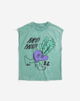 Bobo Choses - kids - Rapid Radish sleeveless T-shirt