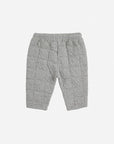 Bobo Choses - baby - quilted joggers - light heather grey
