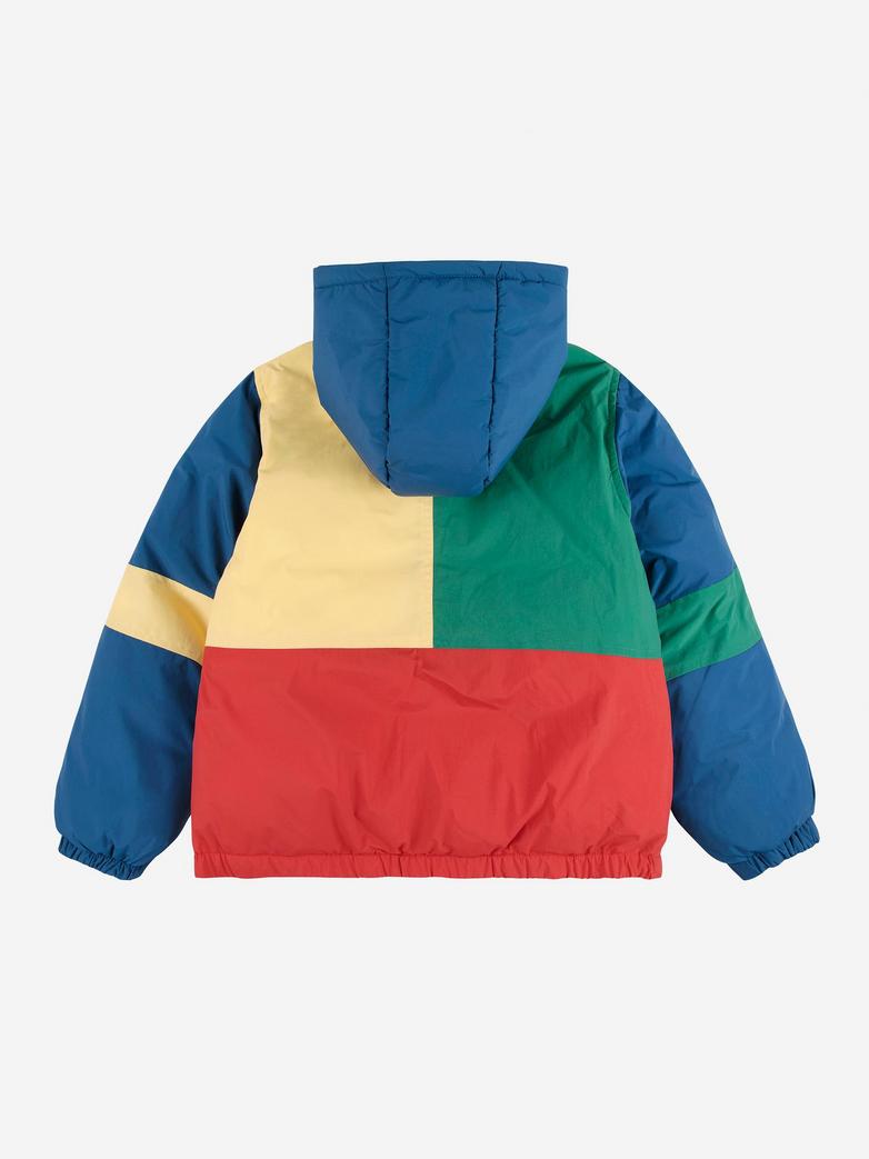 Bobo Choses - kids - colorblock anorak - multicolor