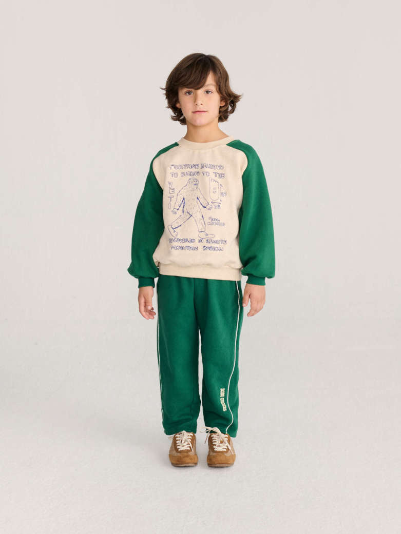 Bobo Choses - kids - mr footish raglan sweatshirt