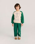 Bobo Choses - kids - mr footish raglan sweatshirt
