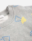 Bobo Choses - baby - pixel abduction allover sweatshirt