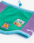 Bobo Choses - kids - color block neck warmer - taxi taurus
