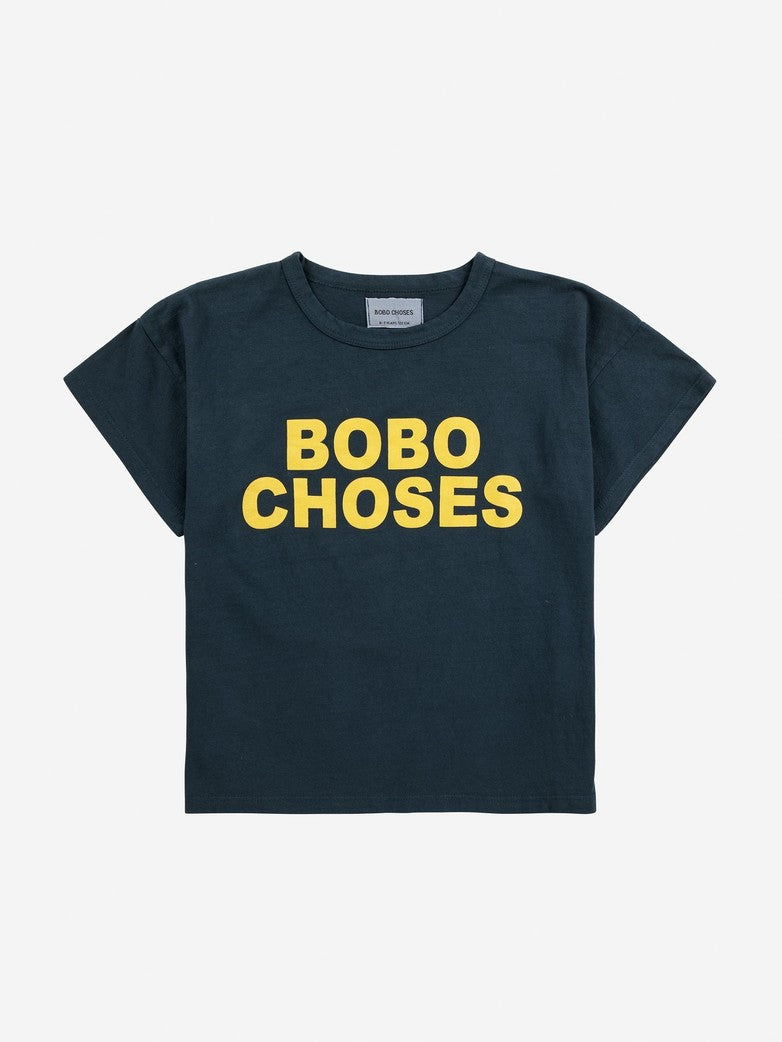 Bobo Choses Iconic - kids - navy t-shirt