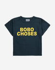 Bobo Choses Iconic - kids - navy t-shirt