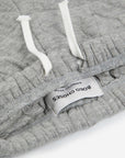 Bobo Choses - baby - quilted joggers - light heather grey