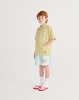 Bobo Choses - kids - Pickles The Dog woven bermuda