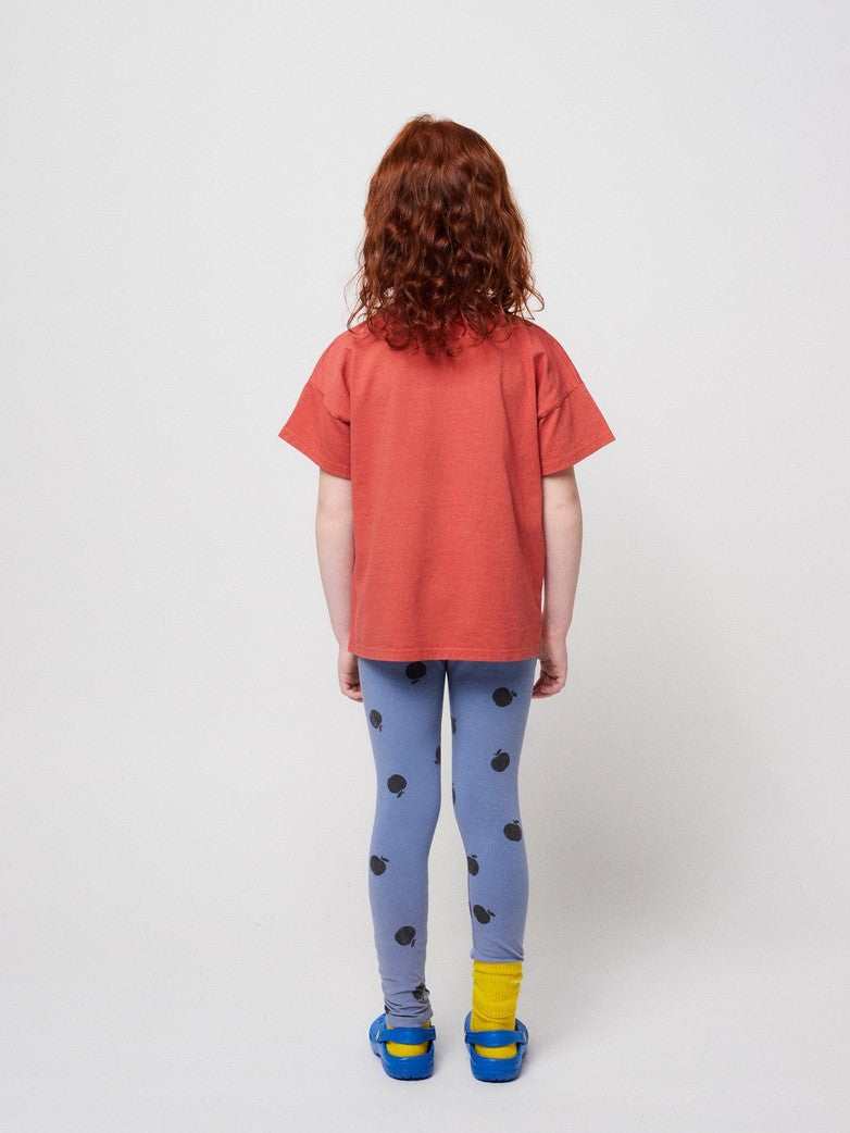 Bobo Choses Iconic - kids - poma red t-shirt