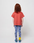 Bobo Choses Iconic - kids - poma red t-shirt