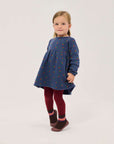 Bobo Choses - baby - stamp bloom allover fleece dress
