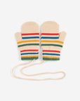 Bobo Choses - baby - tic tac toe knitted mittens