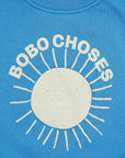 Bobo Choses Iconic - baby - sun turquoise sweatshirt