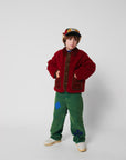 Bobo Choses - kids - mr pencil corduroy winter cap - multicolor