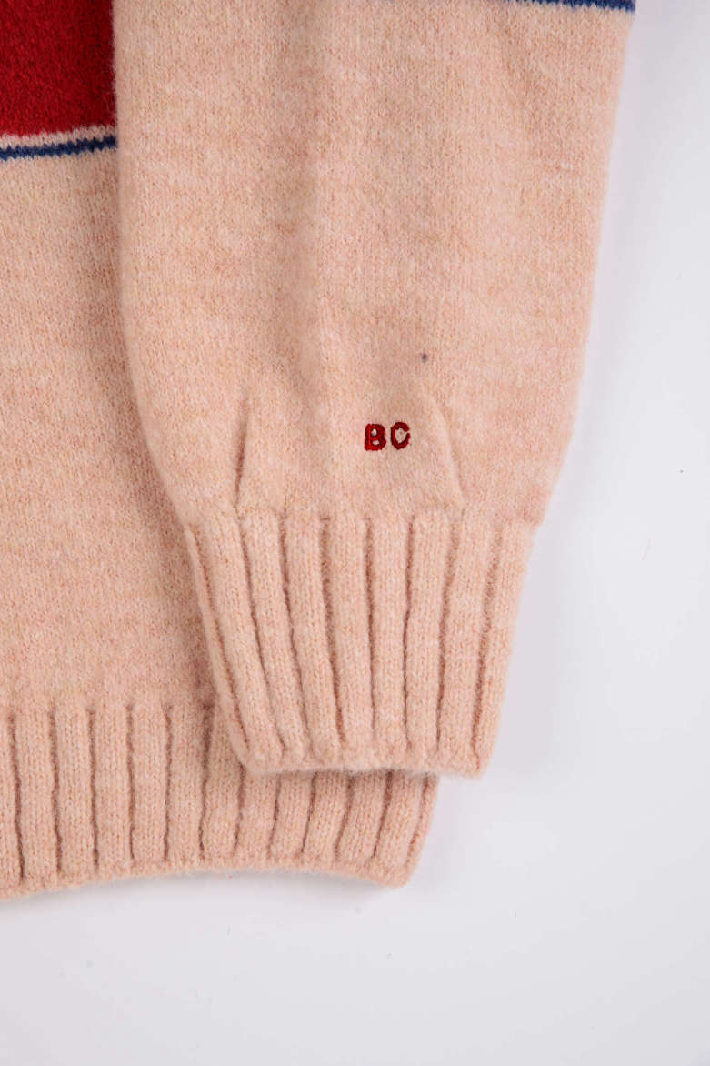 Bobo Choses - kids - Stripes jacquard jumper
