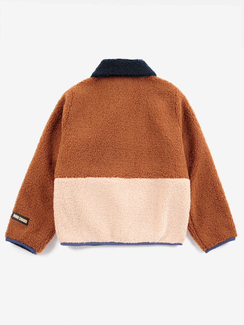 Bobo Choses - kids - Stamp Bloom all over reversible jacket