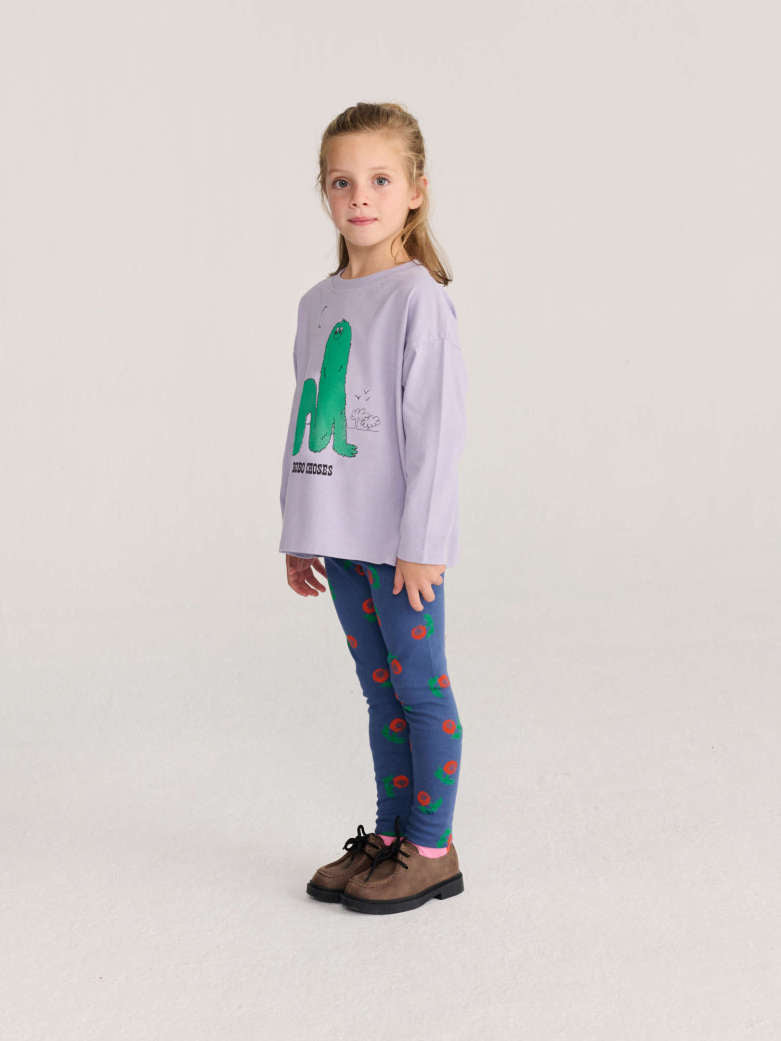 Bobo Choses - kids - stamp bloom allover leggings