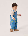 Bobo Choses - baby - mush monster duo allover corduroy overalls
