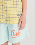 Bobo Choses - kids - Pickles The Dog woven bermuda