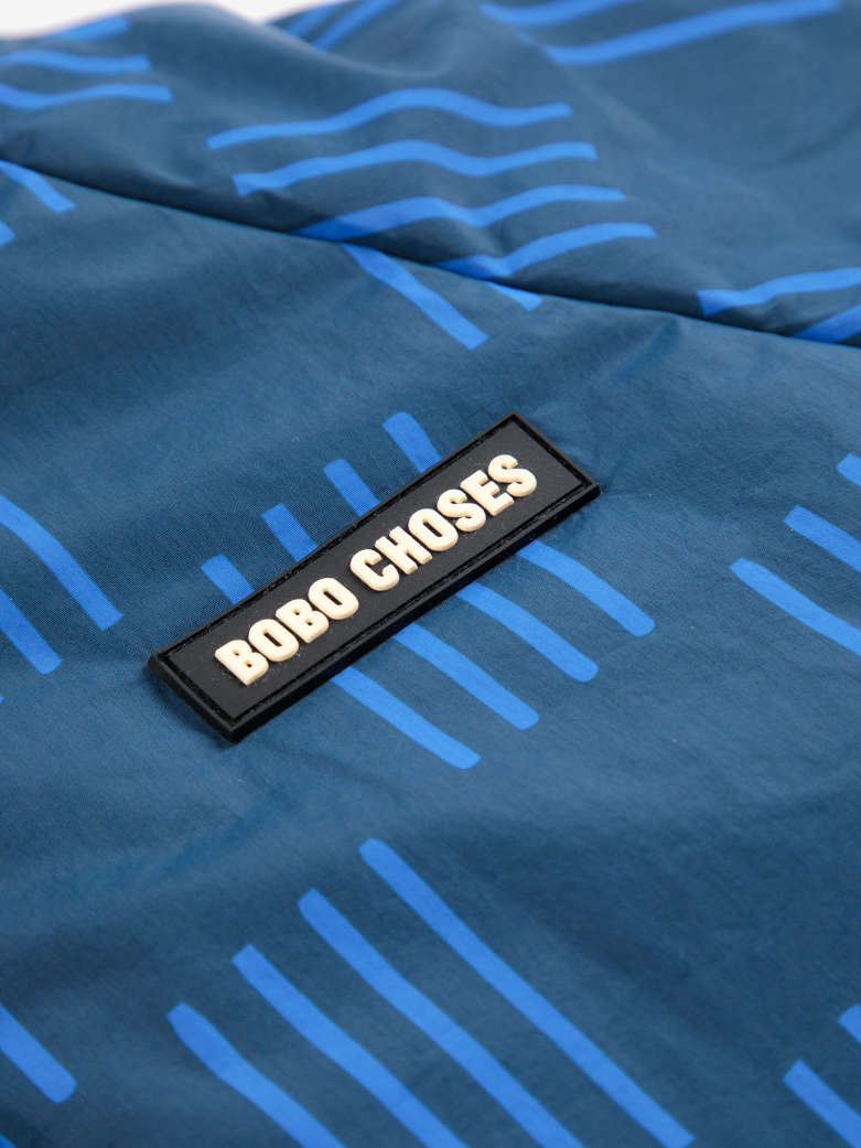 Bobo Choses - kids - Almost Moiré all over reversible anorak