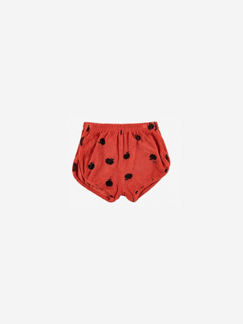 Bobo Choses Iconic - kids - poma allover terry shorts