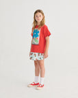 Bobo Choses - kids - Juicy Tomatoes all over skirt