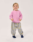 Bobo Choses - baby - booo bo tag velvet sweatshirt