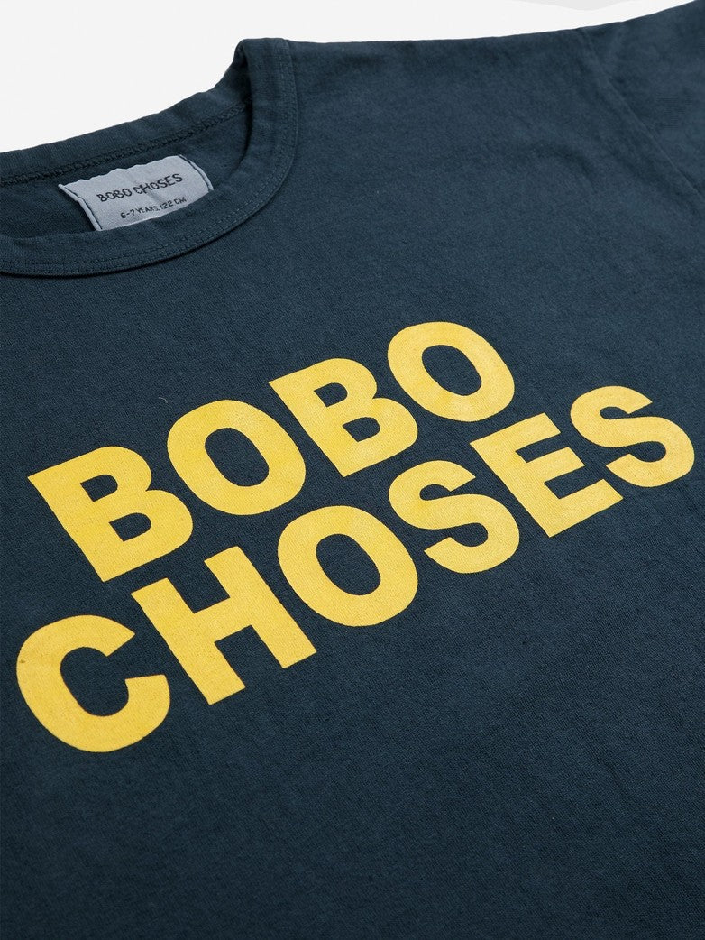 Bobo Choses Iconic - kids - navy t-shirt
