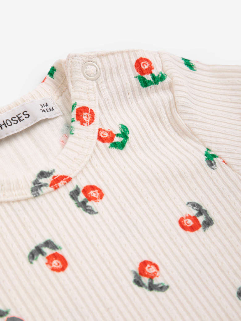 Bobo Choses - baby - stamp bloom allover t-shirt