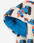 Bobo Choses - baby - doggy mate allover chapka - blue