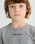 True Artist - T-shirt nº21 - glacier grey