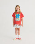 Bobo Choses - kids - Juicy Tomatoes all over skirt