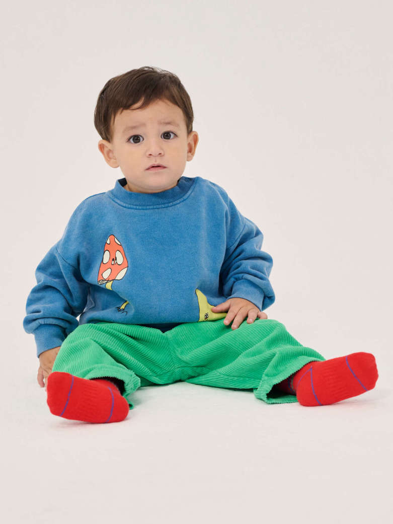 Bobo Choses - baby - mush monster duo sweatshirt