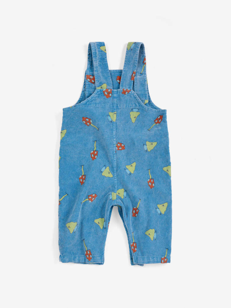 Bobo Choses - baby - mush monster duo allover corduroy overalls