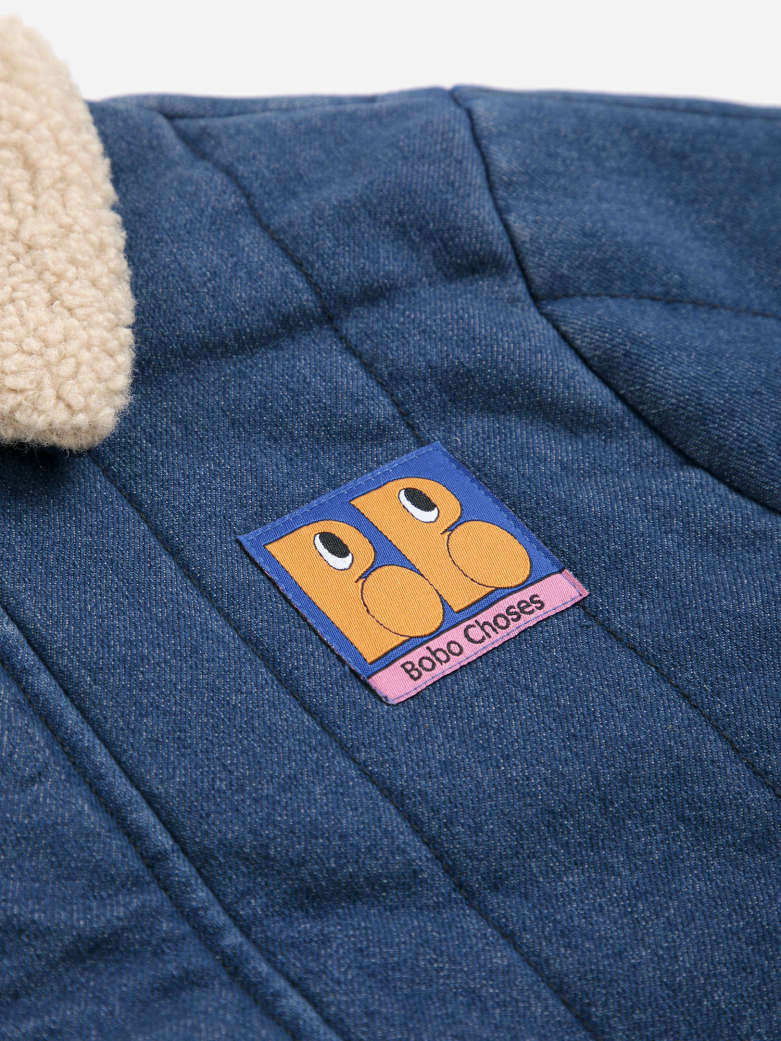 Bobo Choses - kids - Booo Bo Tag denim jacket