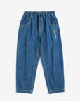 Bobo Choses - kids - taxi taurus tag denim pants